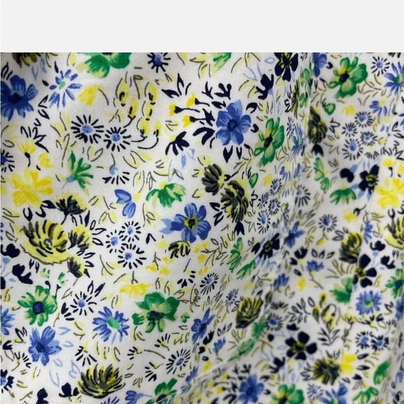 Talbots 14 Cotton Ditzy Floral Blazer - Picture 5 of 8